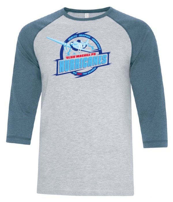 3/ 4 sleeve tee